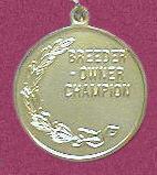 AKC Bred-By Exhibitor Award Medallion Breeder/Owner/Handler finished from BBE Class